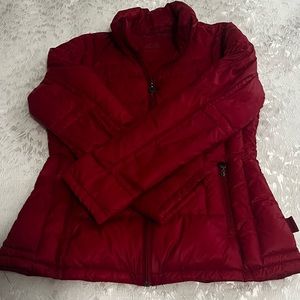 Calvin Klein Red Puffer Jacket Small